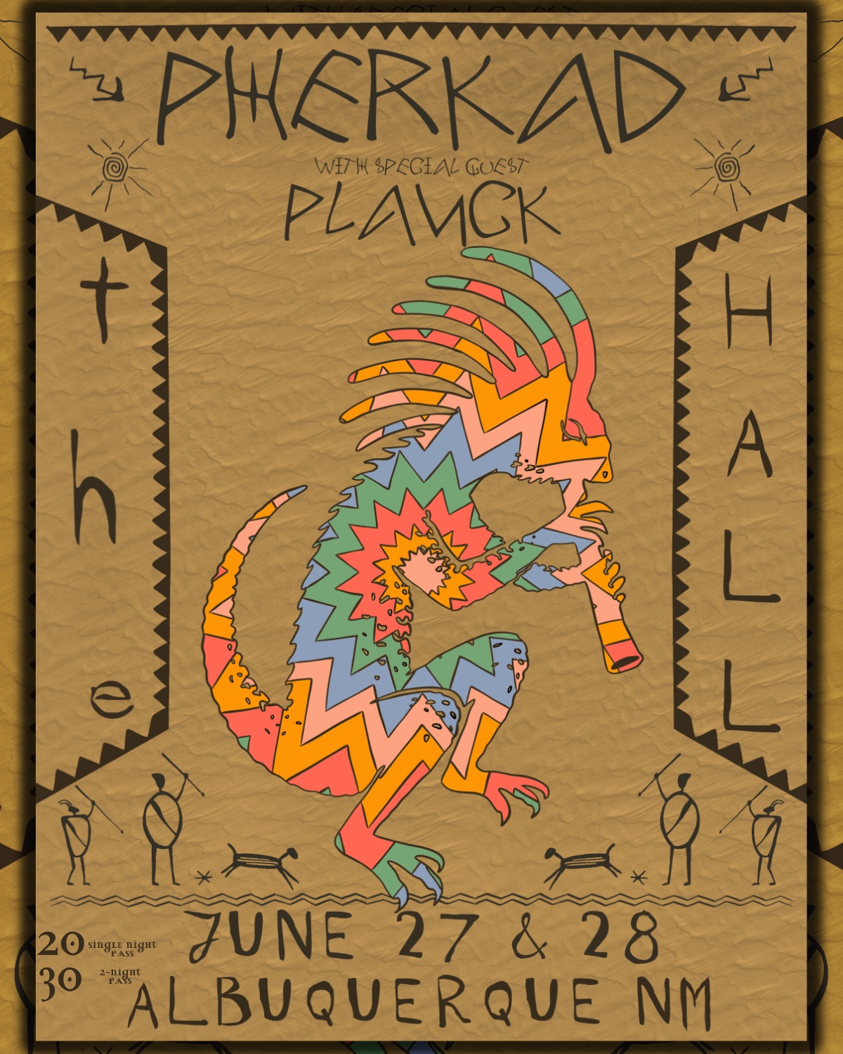 Event picture for Pherkad and Planck at The Hall, Albuquerque, NM 6-27-26